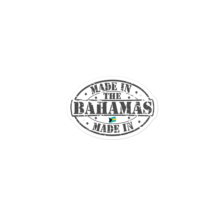 Bahamas Magnet : Made In The Bahamas Flag product image (2)