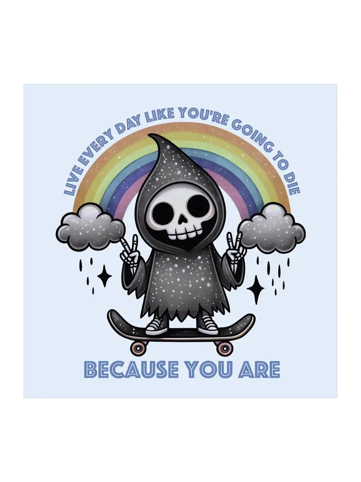 Live Every Day Sticker (Blue) product image (1)
