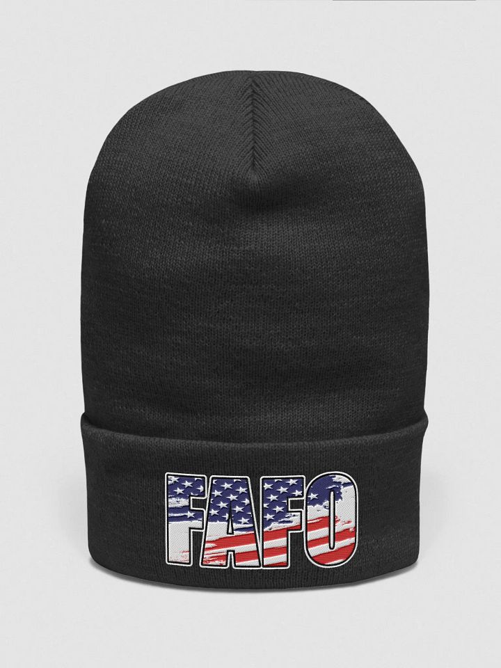 FAFO Beanie product image (2)