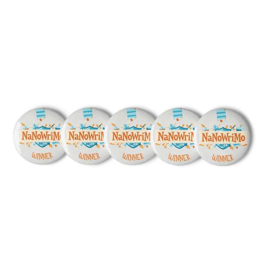 Winner Buttons - Set of 5 - 1.25″ product image (1)