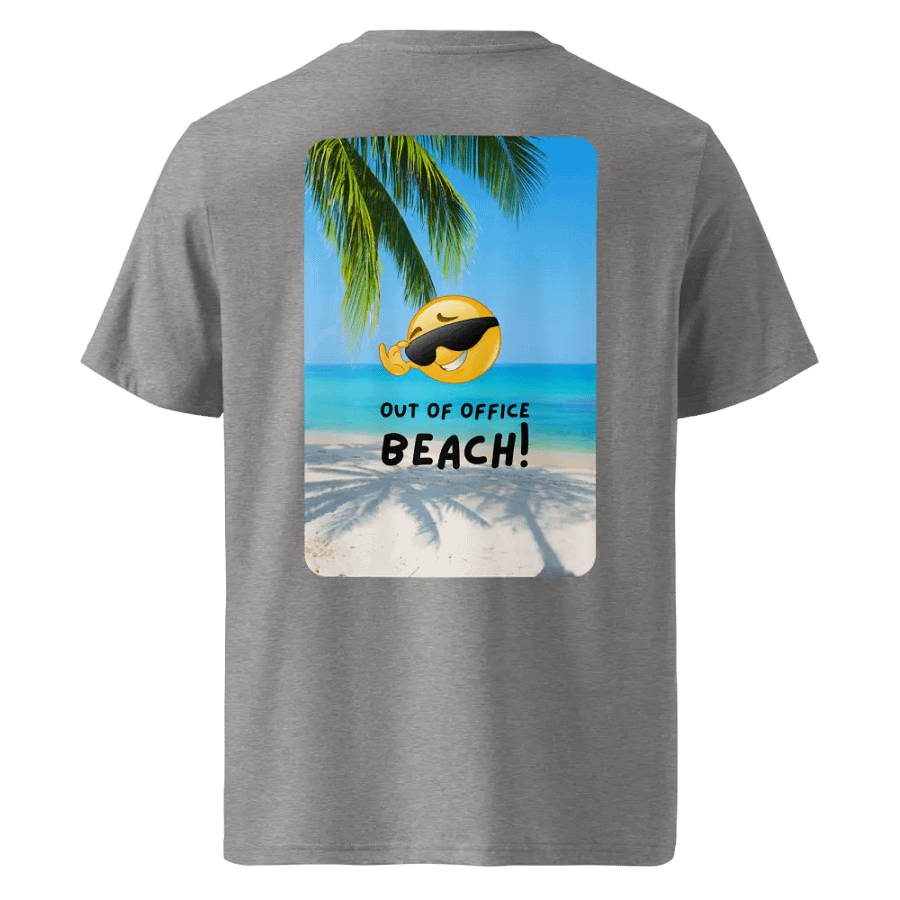 Chill Vibes Emoji Organic T-Shirt product image (2)