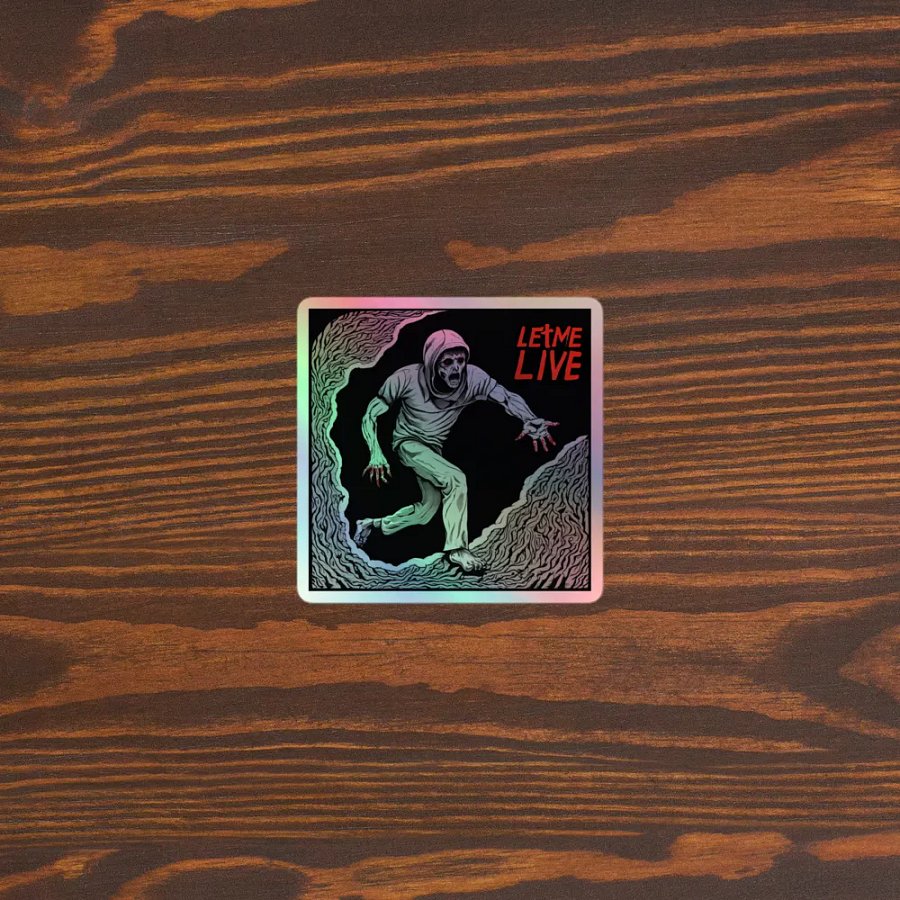 Let Me Live Sticker product image (5)