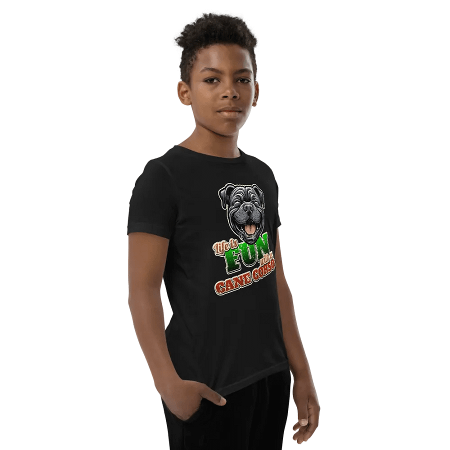 Joyful Cane Corso Youth T-Shirt product image (9)