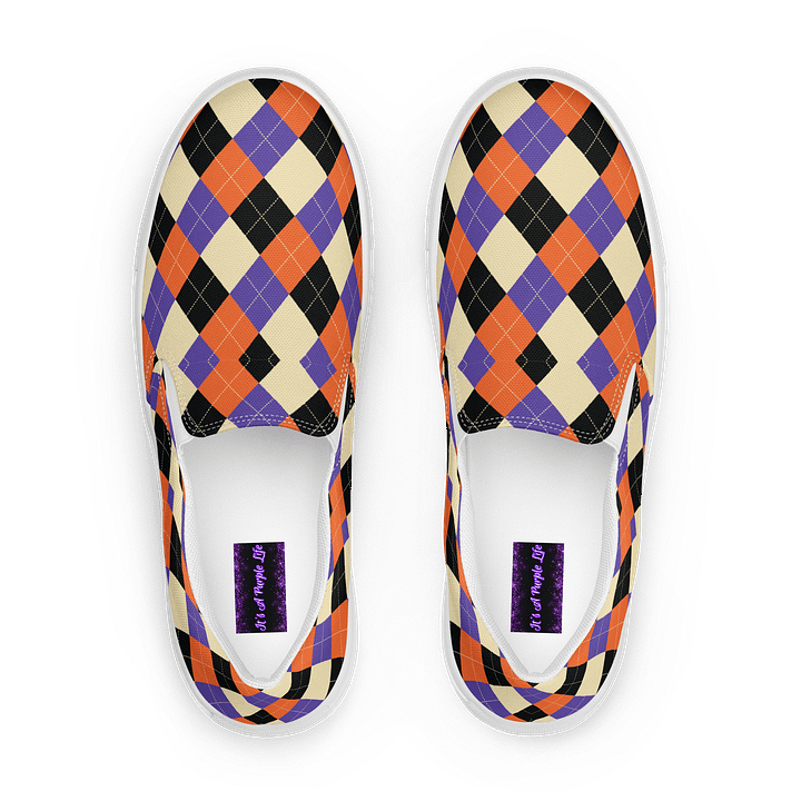 Argyle Harmony Women's Slip-On Shoes product image (1)