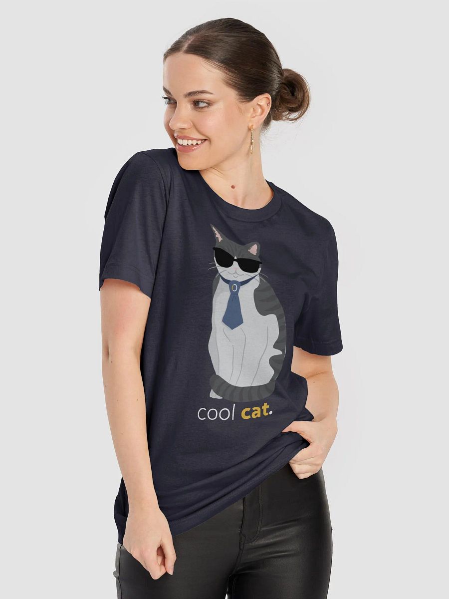 Cool Cat Bella & Canvas Unisex T-Shirt product image (8)