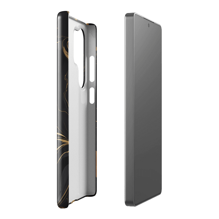 Snap Case for Samsung – Liquid Gold on Onyx product image (47)