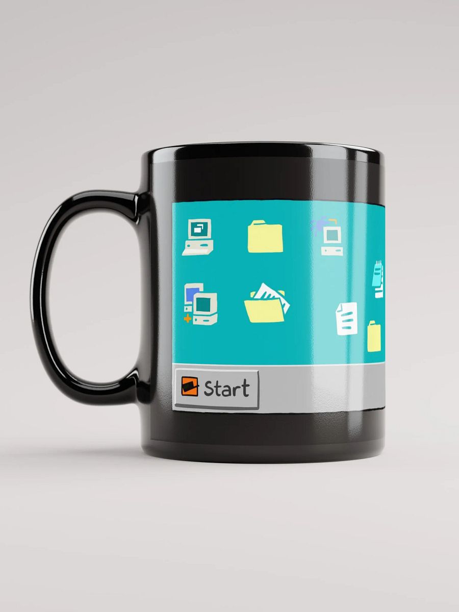 I AM NOT [OK] Mug (Black) product image (11)