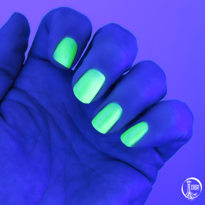 JOY DEFIANT - Neon Yellow Jelly Magnetic Shimmer Polish product image (2)