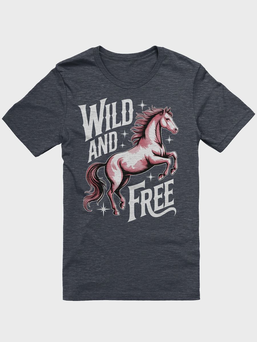 Wild and Free Rearing Horse T-Shirt product image (9)
