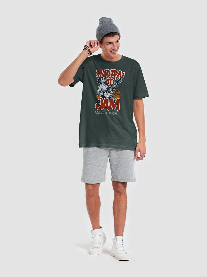 Born to Jam, Forced to Work T-Shirt – Perfect for Musicians Stuck in 9-to-5 product image (52)