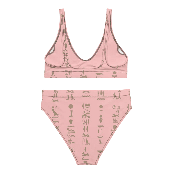 Isis Hieroglyphs Pink Bikini Set product image (2)