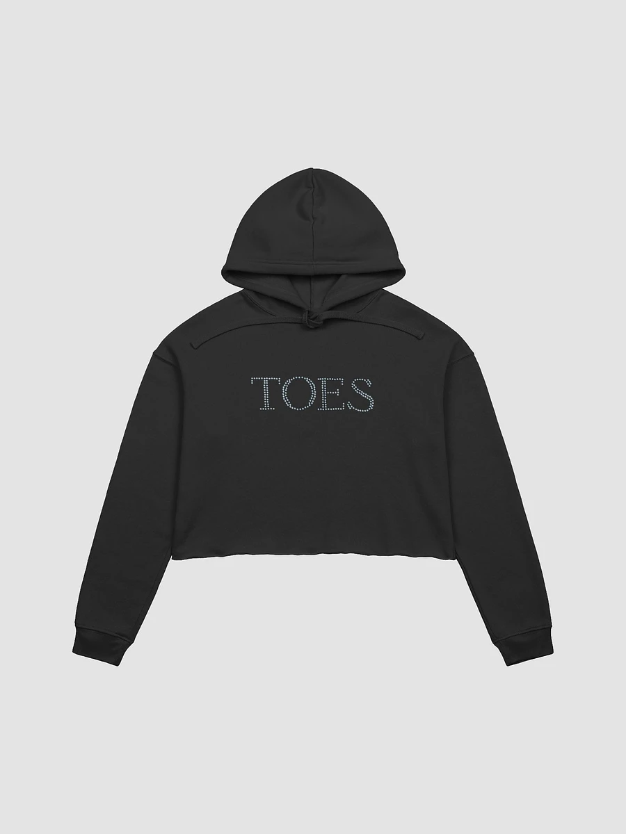 TOES fleece crop hoodie product image (2)