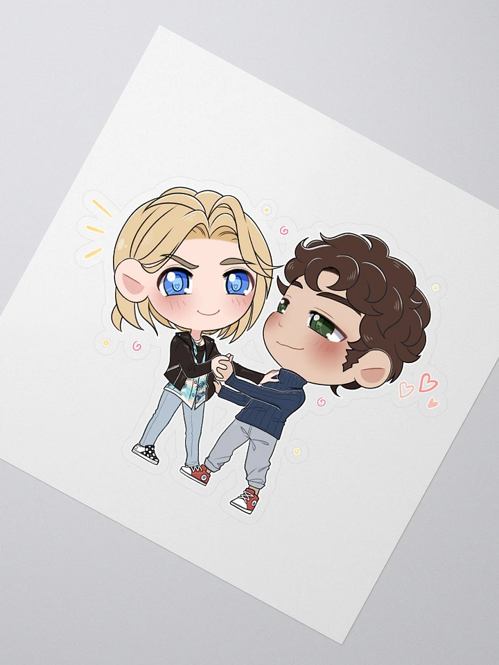 Chibi Louis and Michael Sticker product image (2)