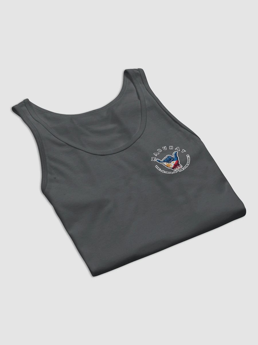 MABUHAY THE ALOHA OF THE PHILIPPINES MEN'S TANK TOP - SHAKA HANG LOOSE VIBES, SMALL FRONT LOGO, LARGE BACK LOGO product image (74)