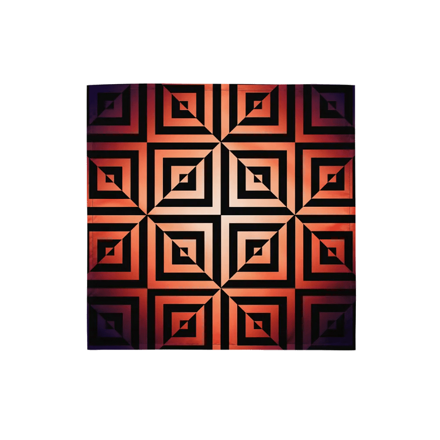 Golden Hour Illusion Bandana product image (1)