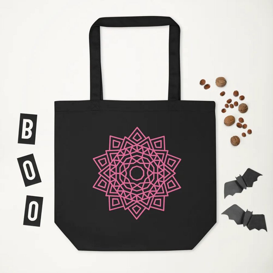 Starry Pink Eco-Friendly Tote Bag product image (4)