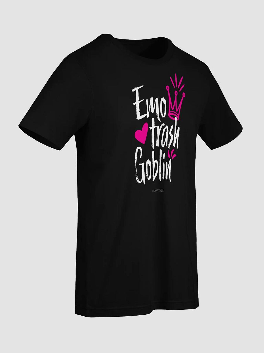Emo Trash Goblin Short Sleeved T-Shirt (Dark Colours) product image (57)