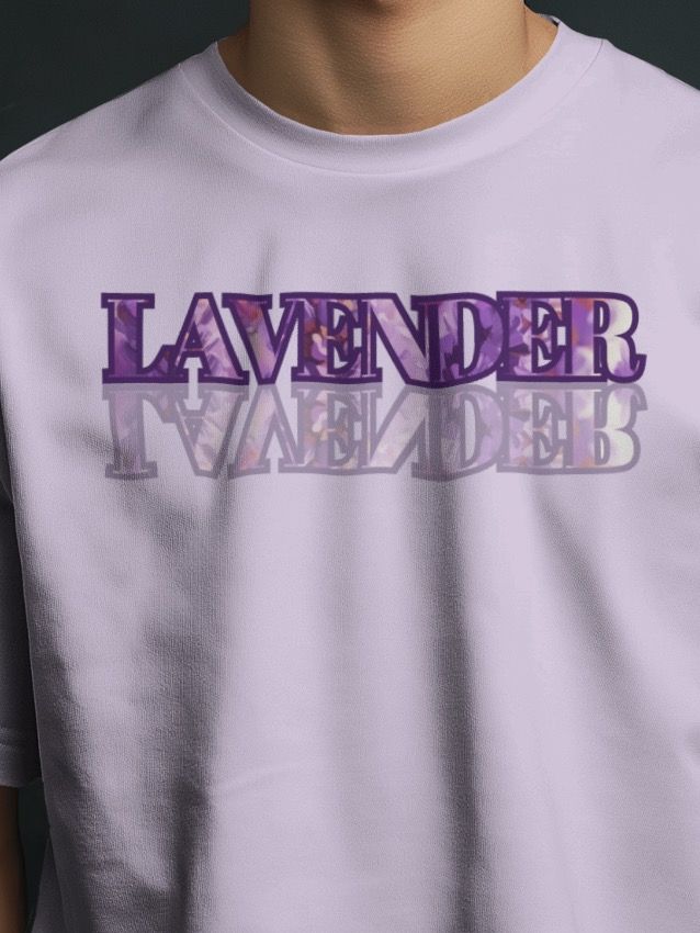 Lavender Reflection Unisex Organic T-Shirt product image (1)