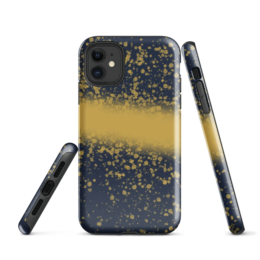 Golden Stardust iPhone® Tough Case product image (1)