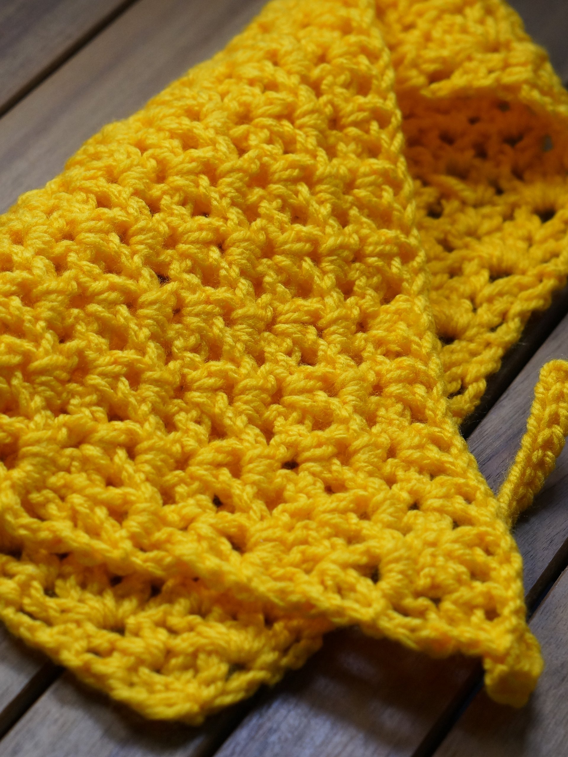 Striped V stitch bandana pdf pattern product image (4)