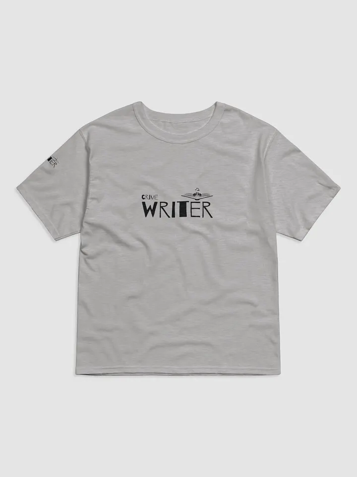 Crime Writer with Detective Motif Relax Fit T-shirt product image (2)