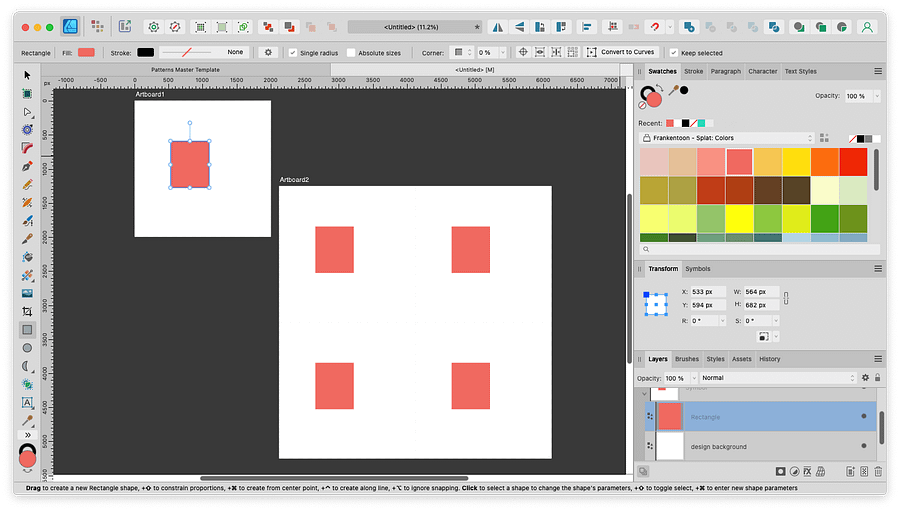 Repeating Pattern Template for Affinity Designer 2 product image (2)