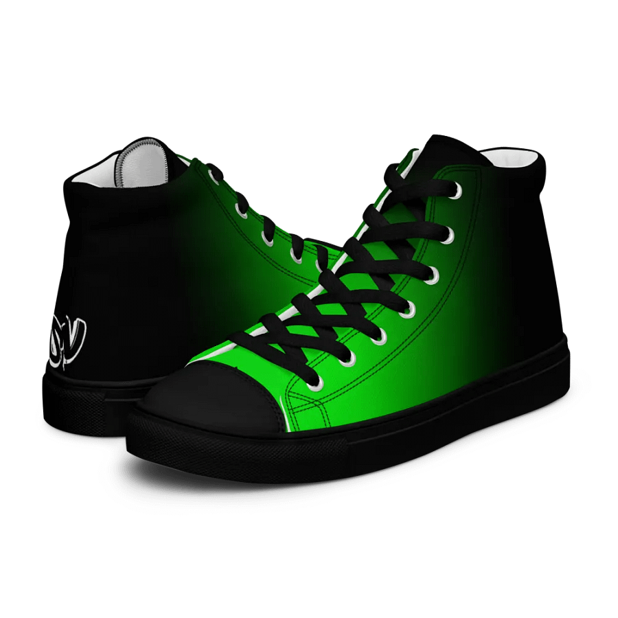STRAIGHT VIBIN NEON COLOR FADE STYLE WOMEN'S CANVA SHOES product image (10)