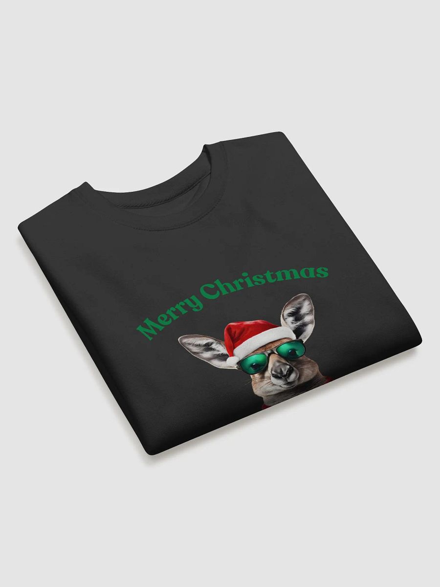 Festive Kangaroo Merry Christmas Sweatshirt - Green product image (3)