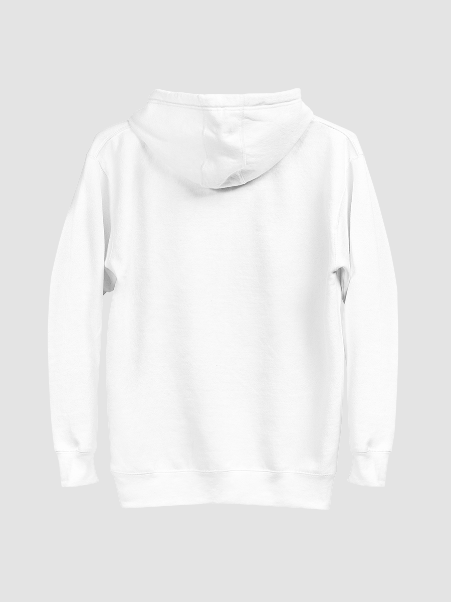 Troy Hornbeck - ROAD TO D1 - White Hoodie with YELLOW product image (4)