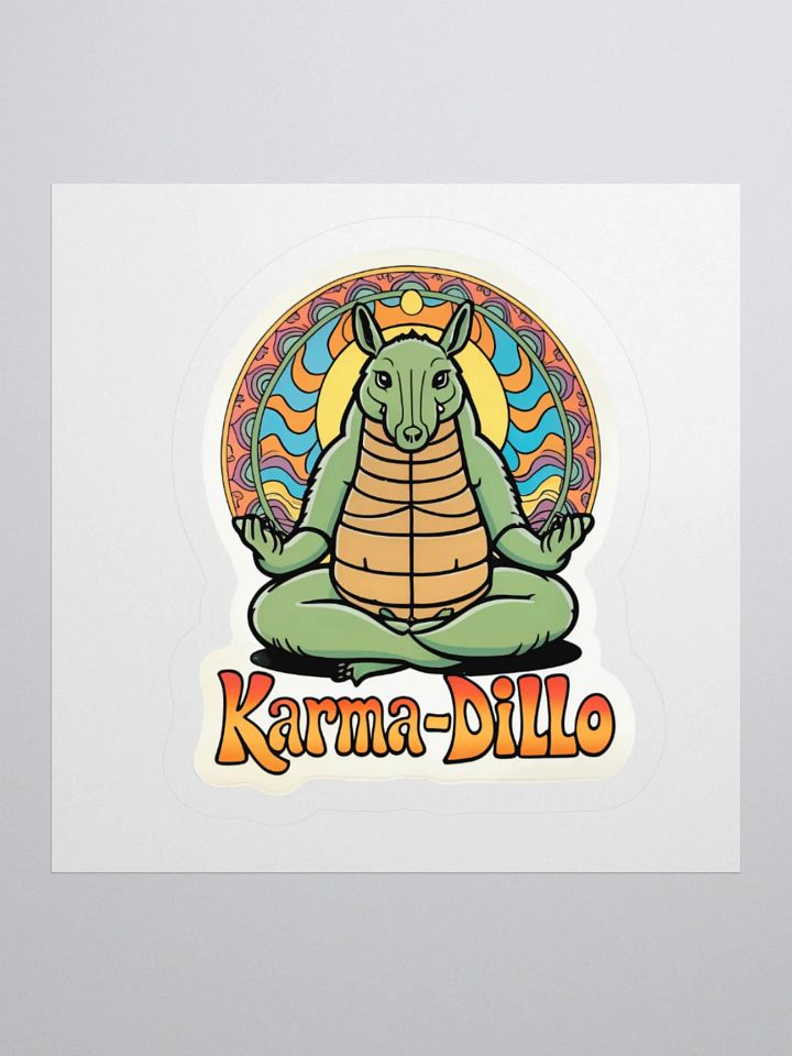Karma-Dillo Zen Stickers product image (3)