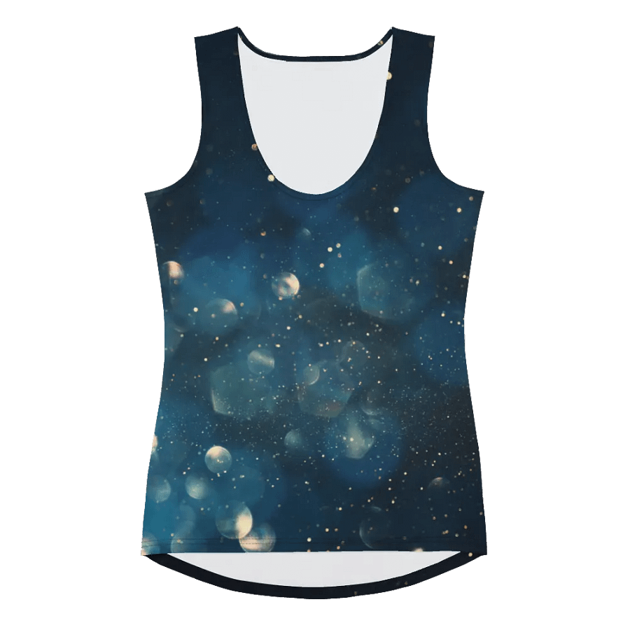 Starry Night Fitted Tank Top product image (3)