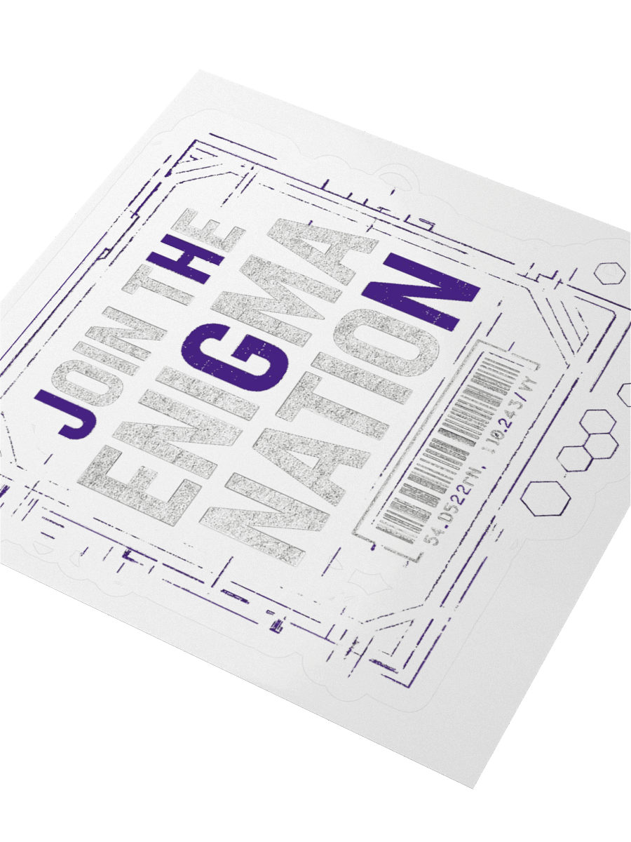 Enigma Nation Stickers 2 product image (11)