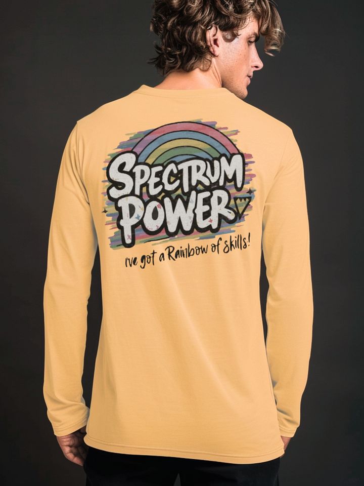 Spectrum Power I've Got A Rainbow of Skills Unisex T-shirt product image (1)