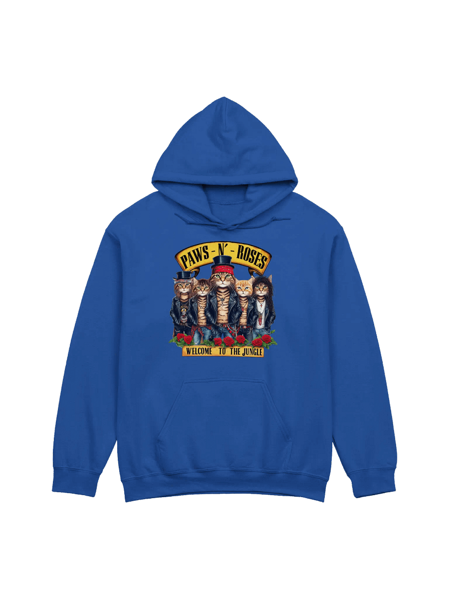 PAWS N' ROSES HOODIE product image (1)