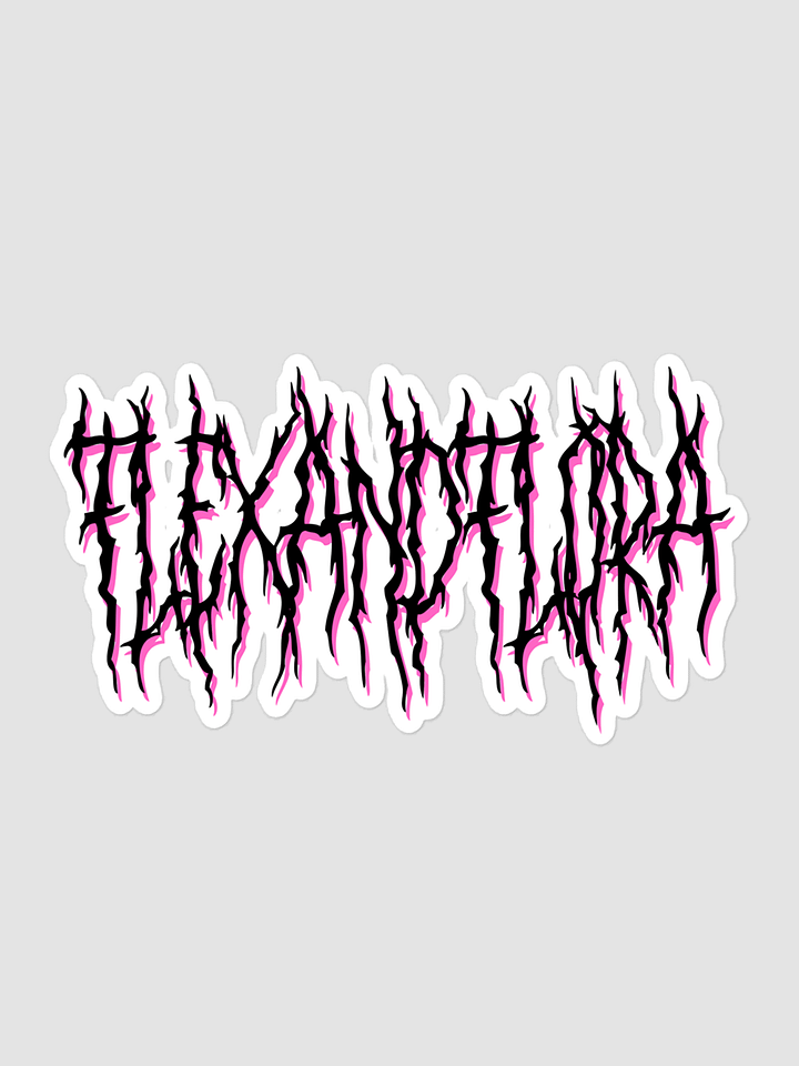 Heavy Metal Logo - Vinyl Sticker product image (1)