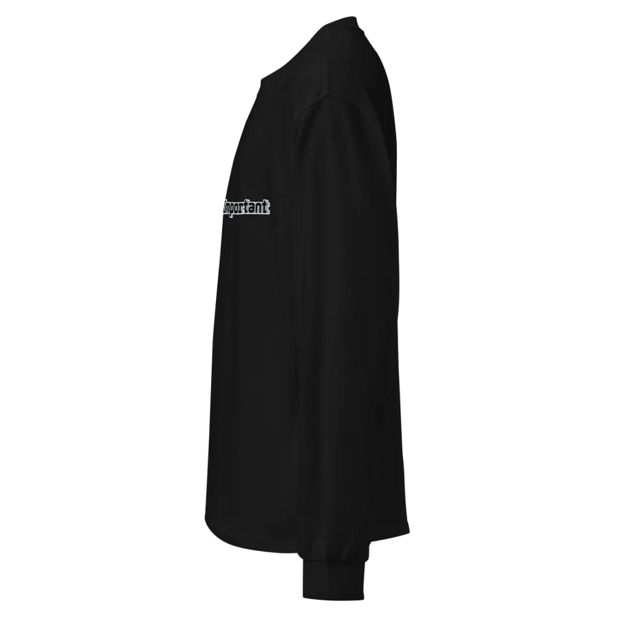 Unisex Premium Heavyweight Long Sleeve Shirt - Mr I'm Not Important product image (11)