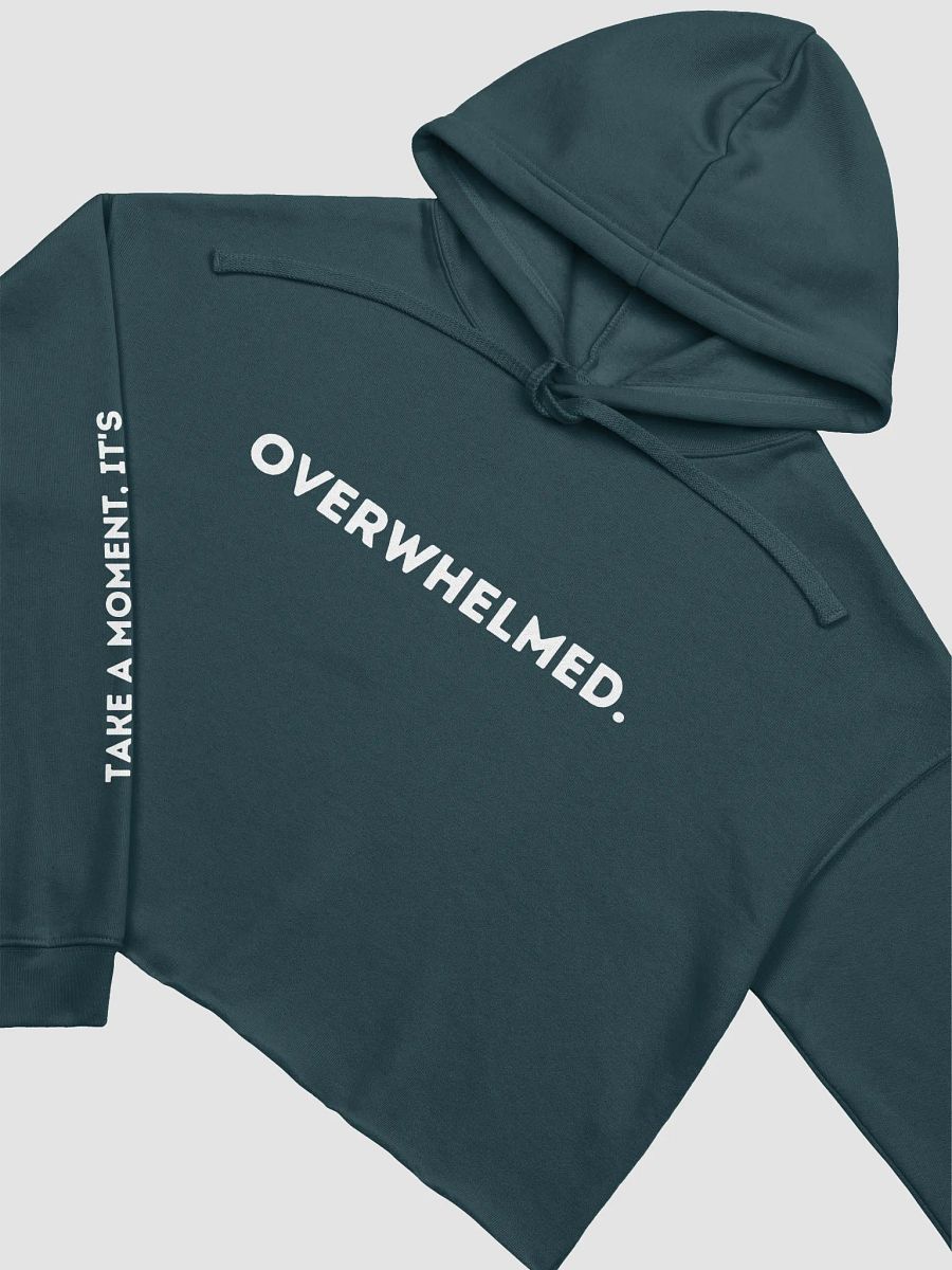 Overwhelmed - Take a Moment, It's Okay to Pause - Premium Crewneck Sweatshirt product image (3)