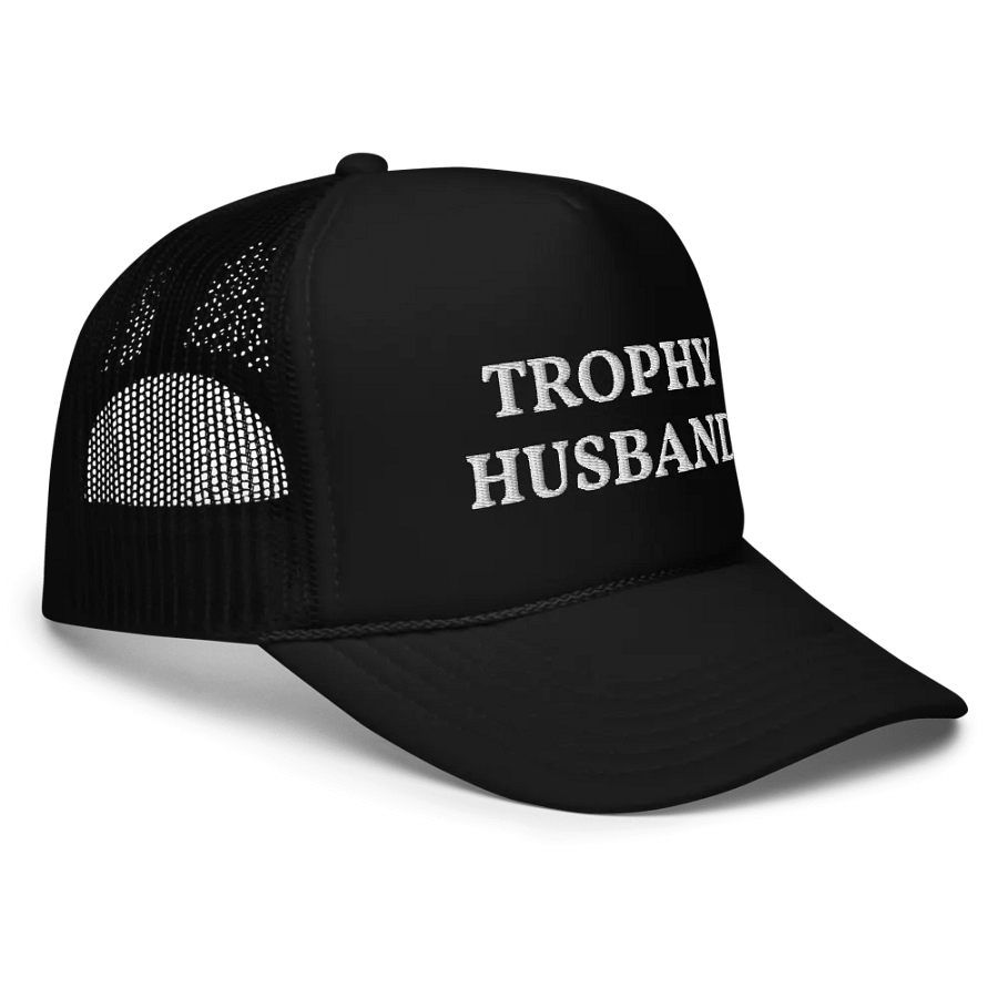 Trophy Husband - Embroidered Trucker Cap Hat product image (3)