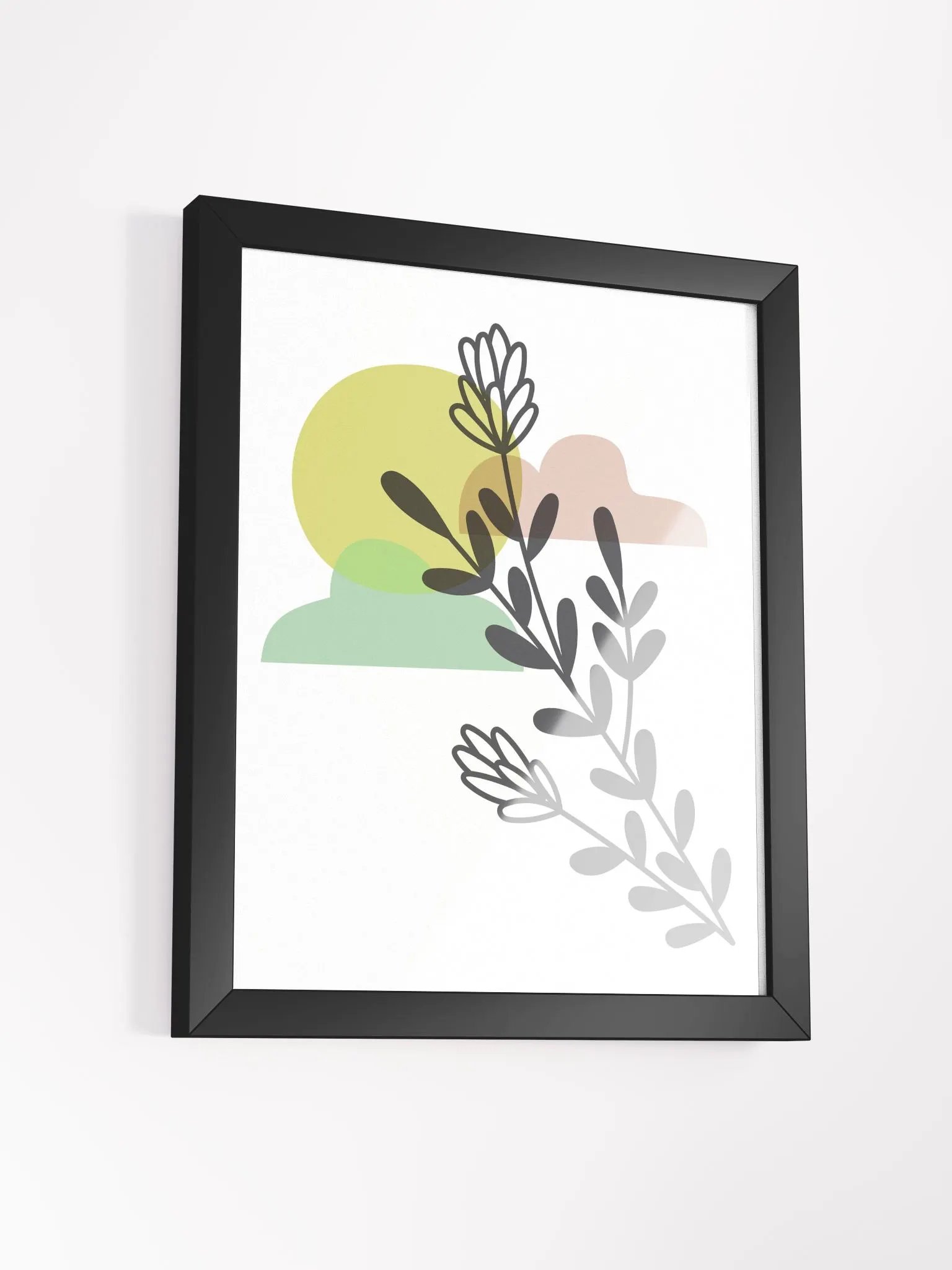 Abstract Botanical Silhouette Poster product image (49)