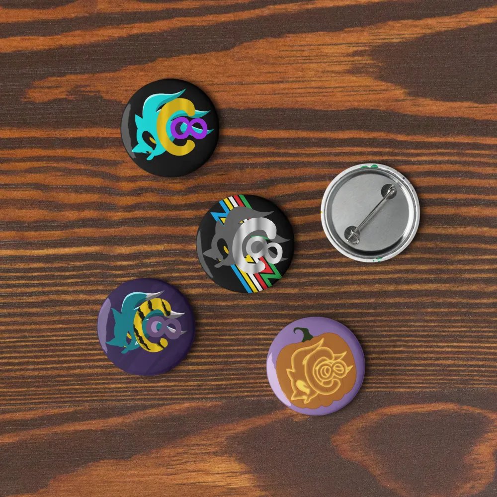 Logos 5 Pin Button Set product image (9)