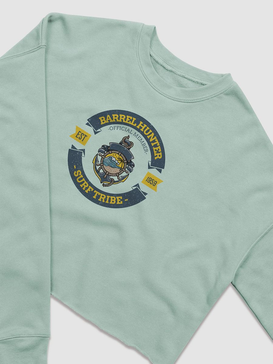 Barrel Hunter Surf Tribe Women's Cropped Sweatshirt product image (4)