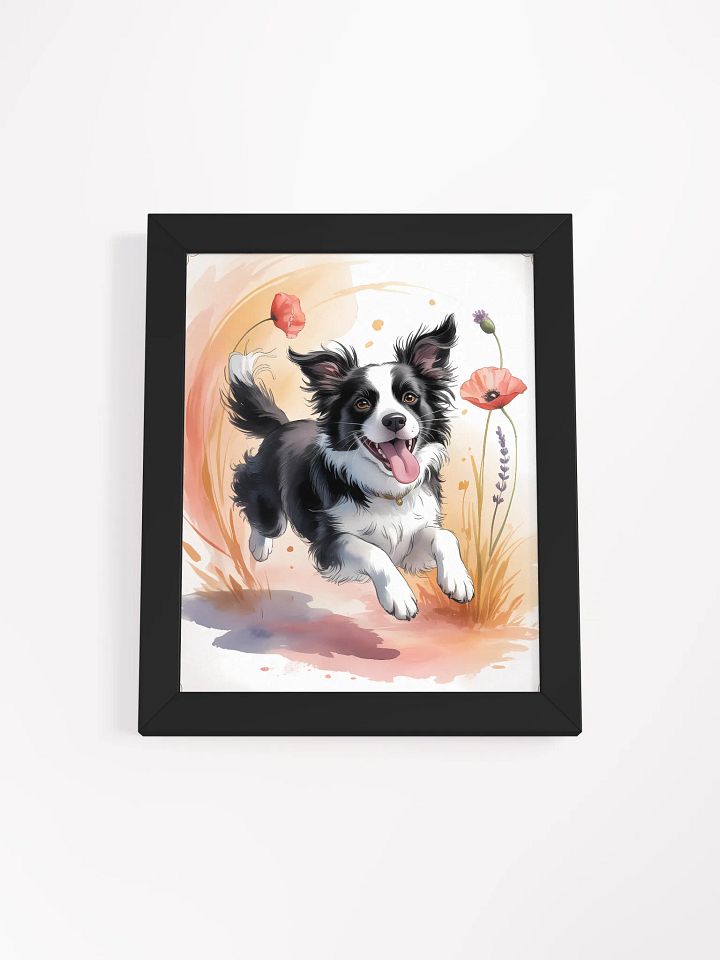 Joyful Border Collie Framed Poster product image (2)