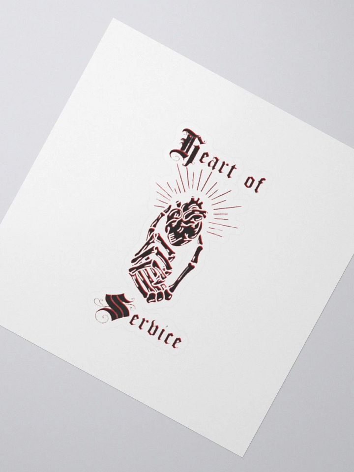Heart of Service Stickers product image (5)