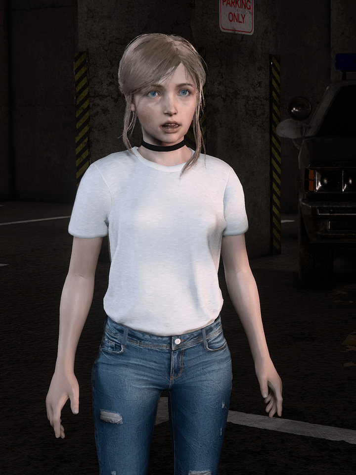 Resident Evil 2 Remake: SB Casual Jeans Mod product image (2)