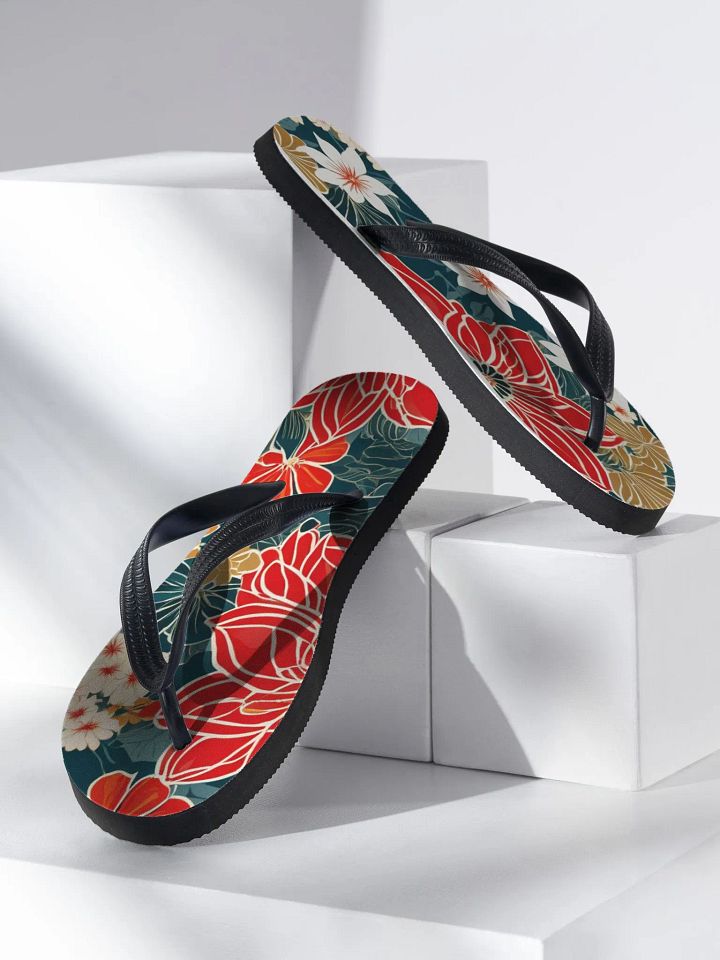 Summer Bliss Flowers Flip-Flops product image (2)