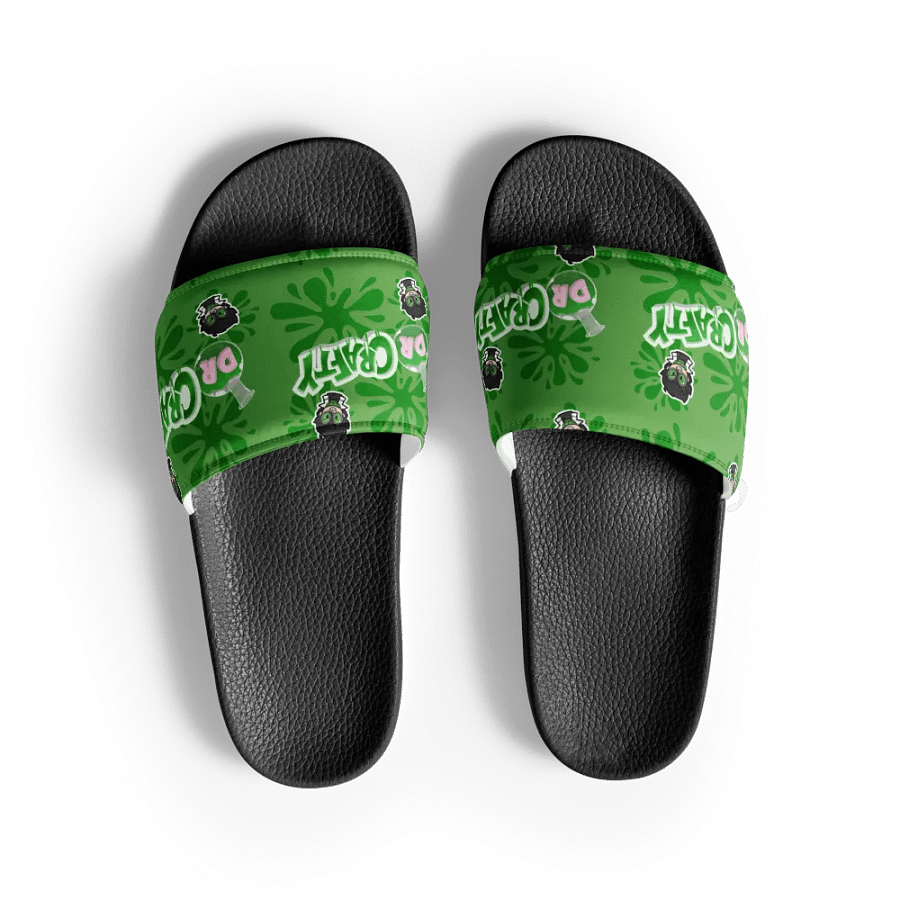 Dr Crafty Pattern Men's slides product image (4)