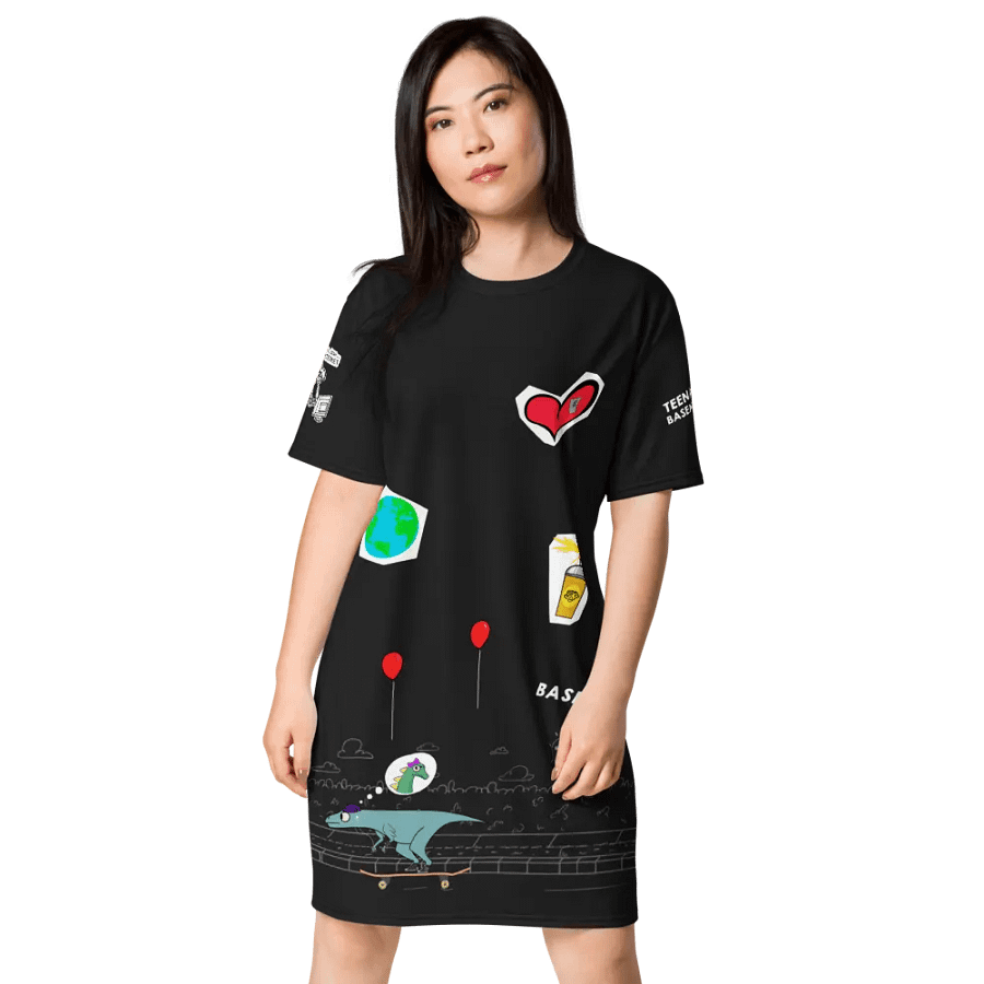 Teenage Dino Basement Angst Dress product image (1)