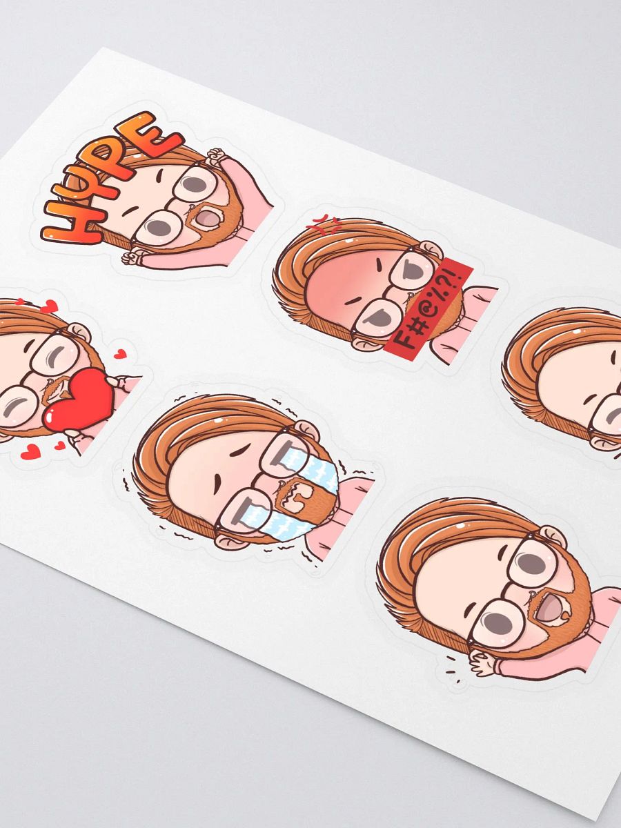 Emote Extravaganza Sticker Sheet product image (2)
