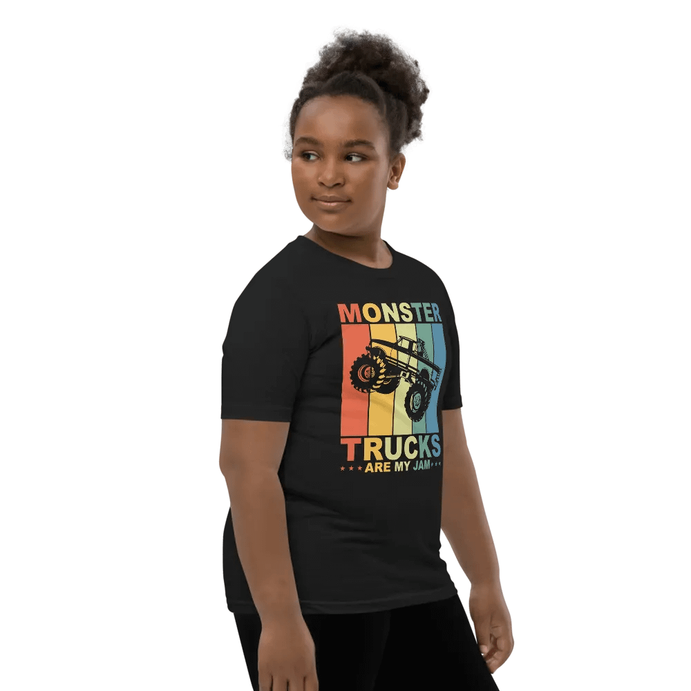 Jammin' Monster Trucks Youth T-Shirt product image (12)