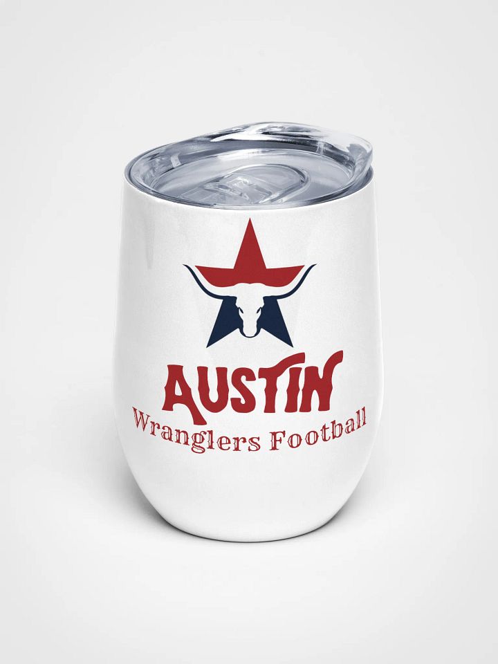 Austin Wranglers Wine Tumbler product image (1)